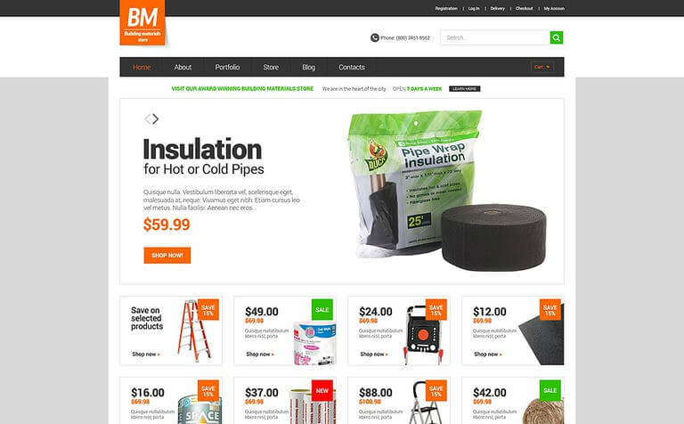 Home Repairs Responsive WooCommerce Theme