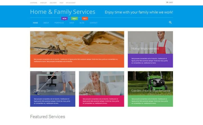Home Repairs WooCommerce Theme