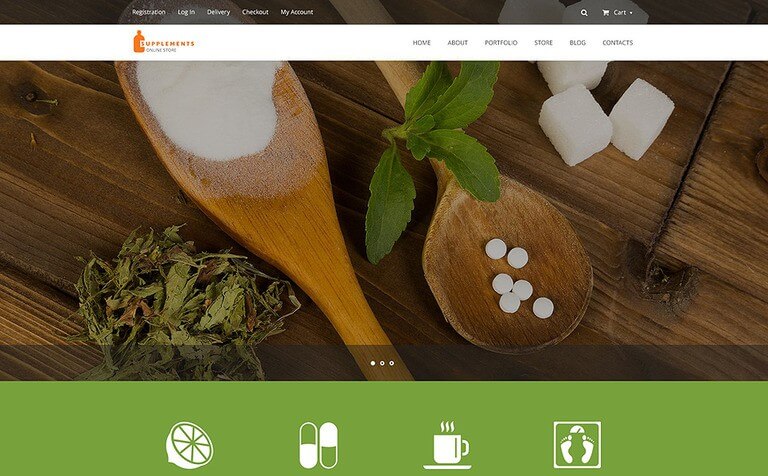 Nutrition Supplements WooCommerce Theme