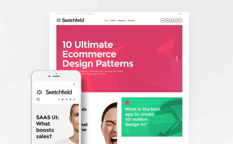 Sketchfield WordPress Theme