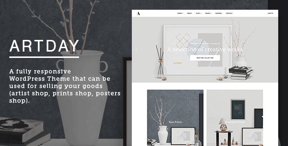 Artday Creative Artist WordPress Shop