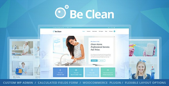 Be Clean Wordpress Theme