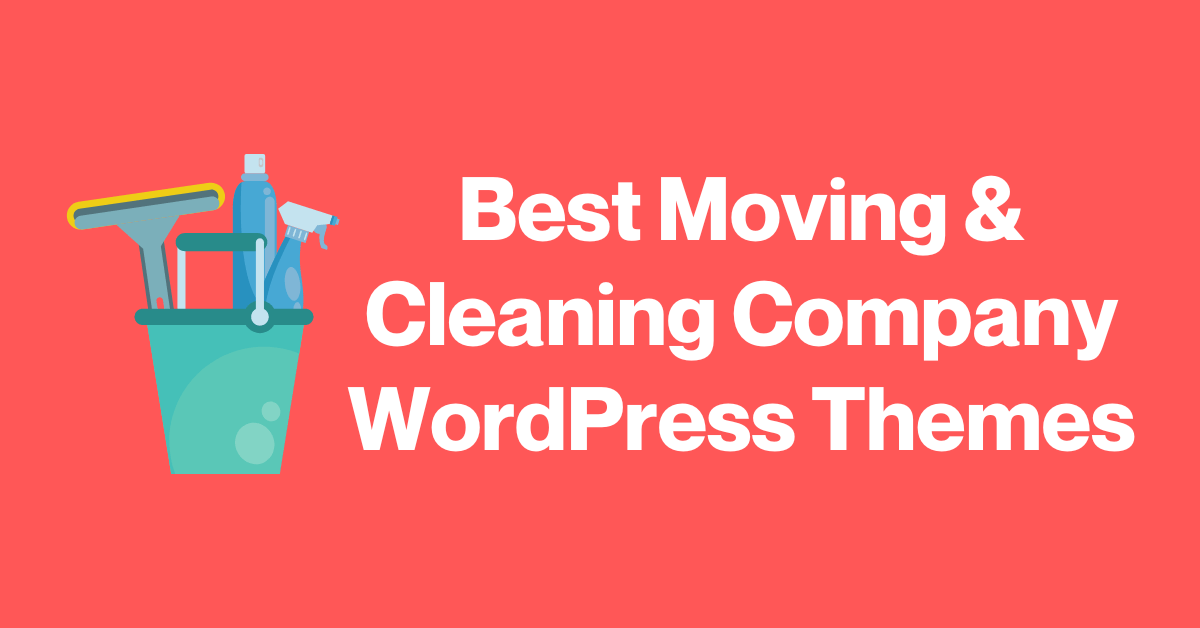 Moving & Cleaning Company WordPress Themes