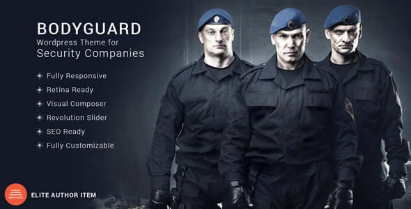 Bodyguard Security and CCTV WP Theme