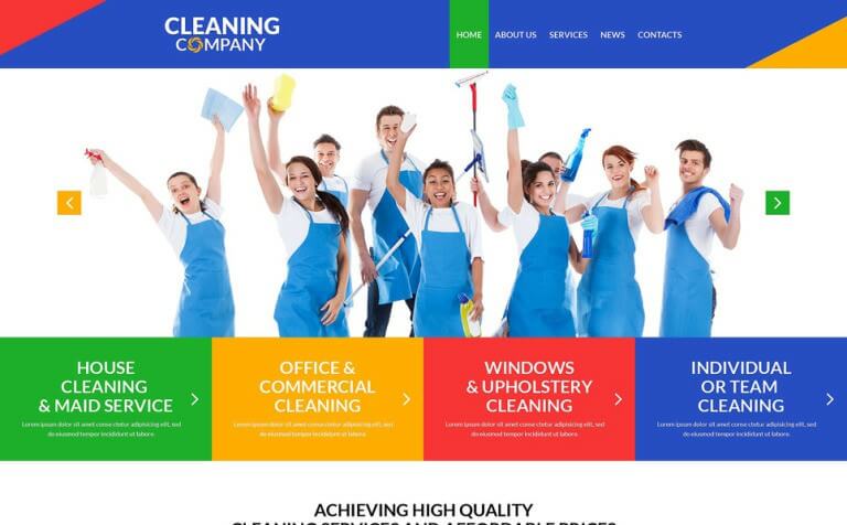 Cleaning Services WordPress Theme 2