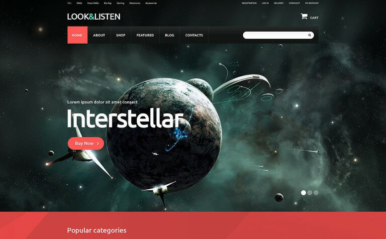 Entertainment Marketplace WooCommerce Theme