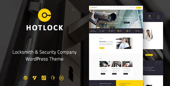 HotLock - Locksmith & Security WordPress Theme