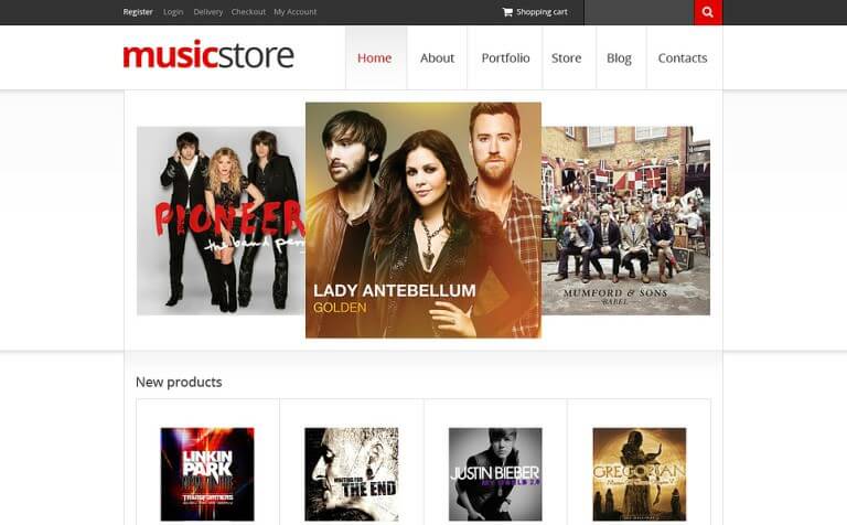 Music Store WooCommerce Theme
