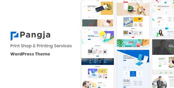 Pangja Print Shop WordPress theme