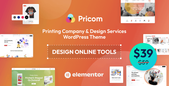 Pricom Printing Company theme