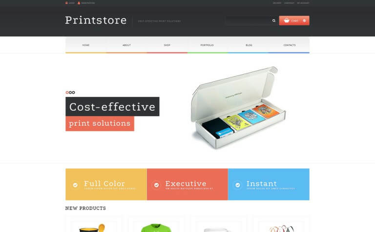 Print Shop Responsive WooCommerce Theme
