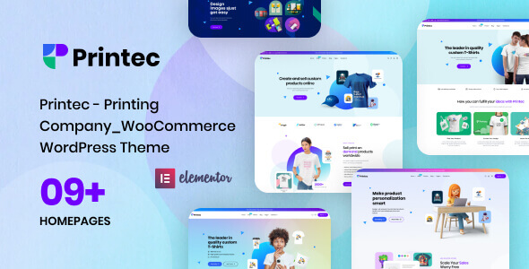 Printec Printing Company Theme