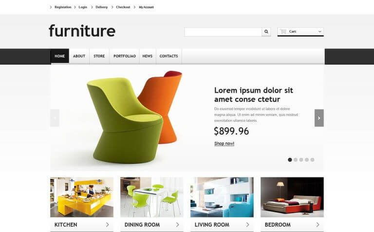 Responsive Furniture Store WooCommerce Theme