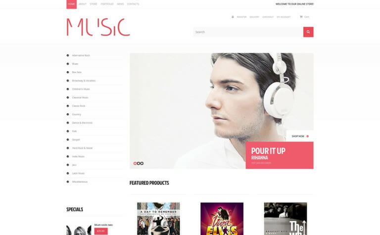 Sound WooCommerce Theme