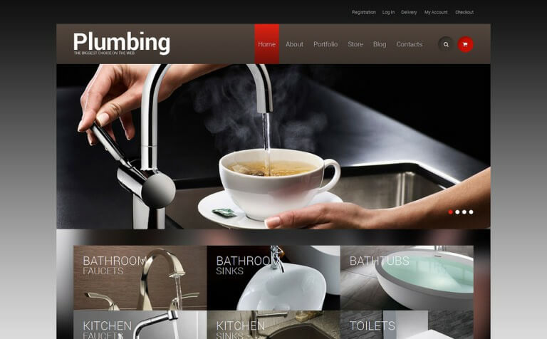 Trucking Responsive WooCommerce Theme 1