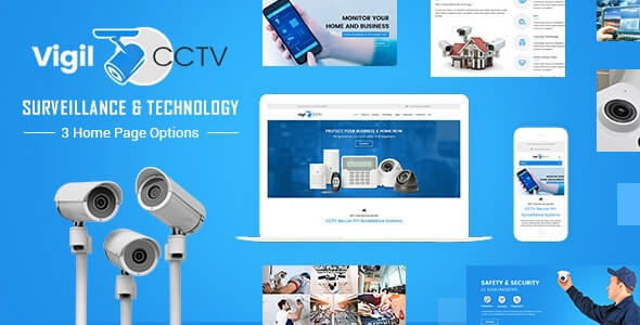 Vigil CCTV Security WordPress Theme
