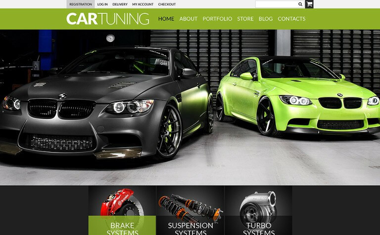Auto Tuning Workshop WooCommerce Theme