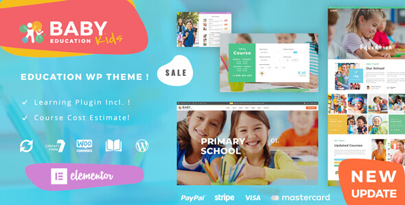 Baby Kids Education WordPress