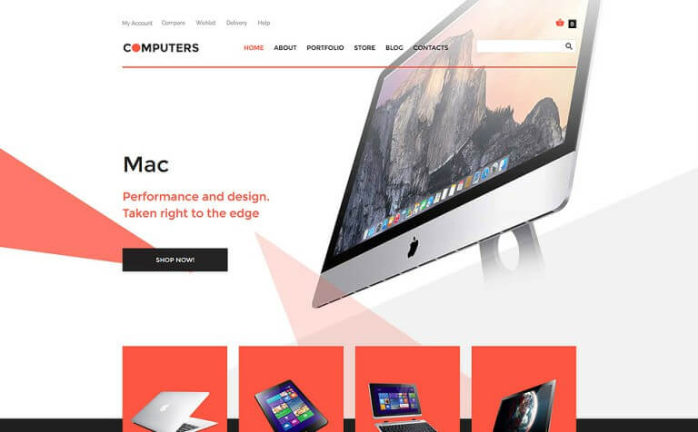 Computer Hardware WooCommerce Theme 1