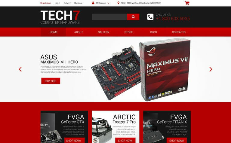 Computer Hardware WooCommerce Theme 2