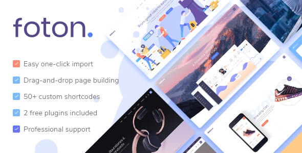Foton Software and App Landing Page Theme