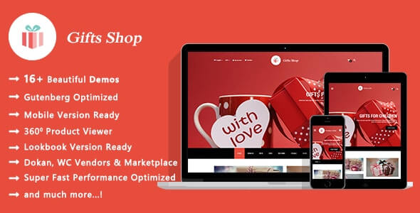 Gifts Shop WooCommerce WordPress Theme