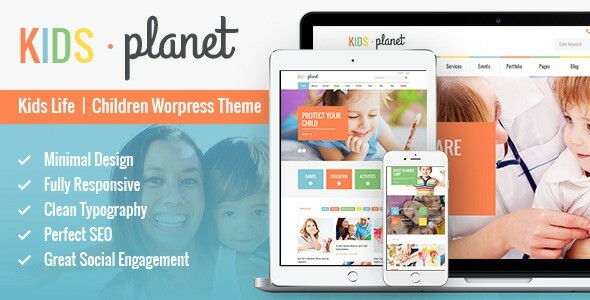 Kids Planet Multipurpose Children WP Theme