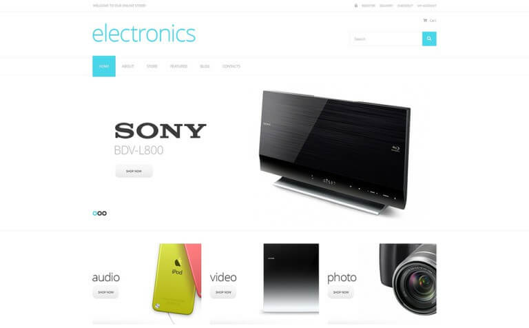 Electronics of the Future WooCommerce Theme