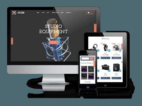 M Store Music WordPress Theme