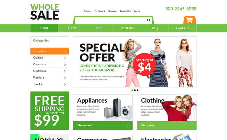 Online Wholesaling Business WooCommerce Theme