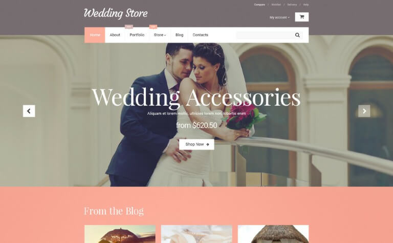 Wedding Store WooCommerce Theme 2