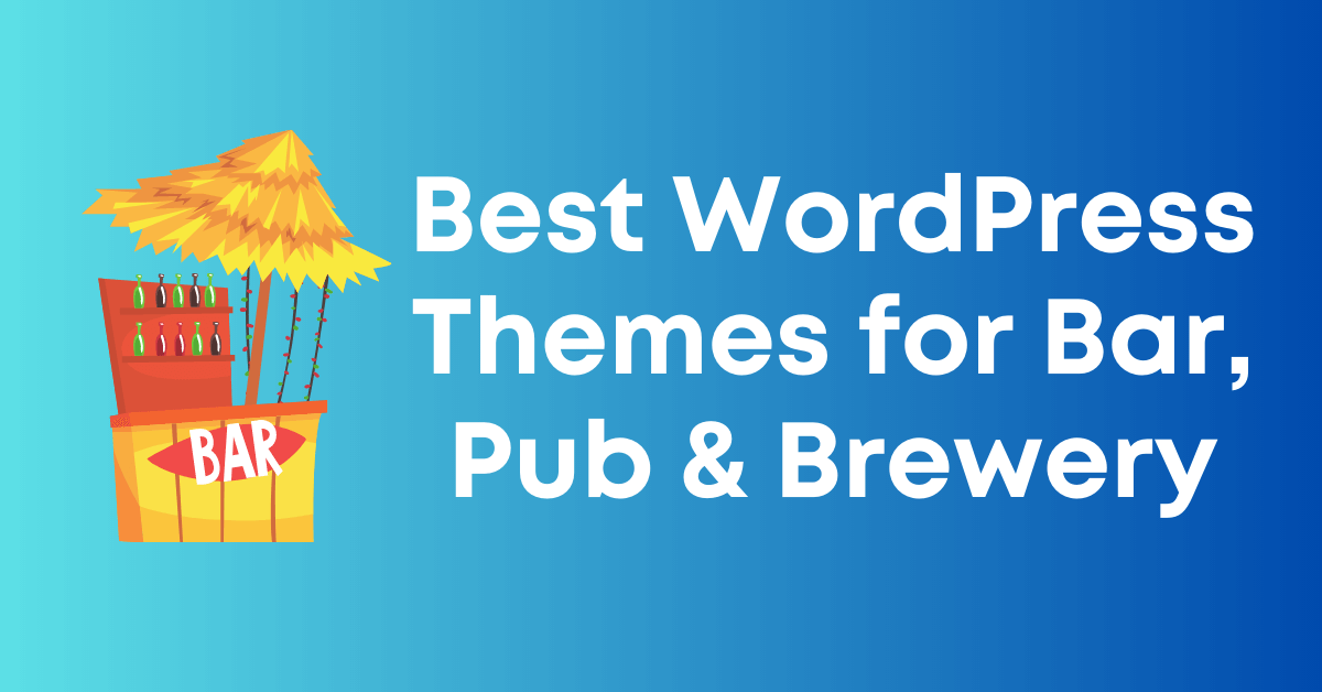 WordPress Themes for Bar, Pub & Brewery