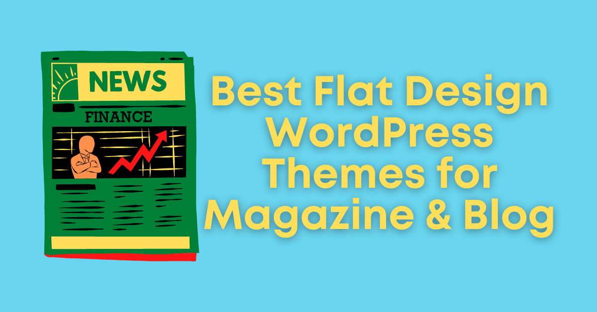 Flat Design WordPress Themes