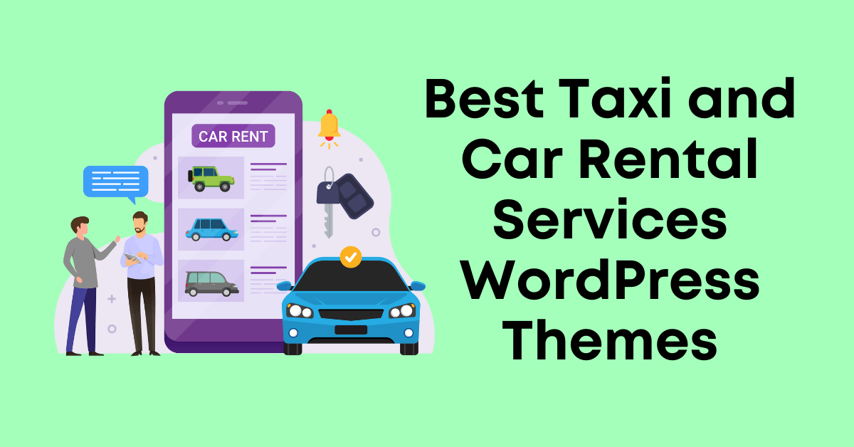 Taxi and Car Rental Services WordPress Themes