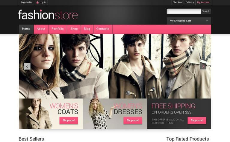 Getting Clothes Online WooCommerce Theme