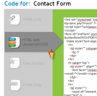 Add Email Contact Form in Blogspot 3