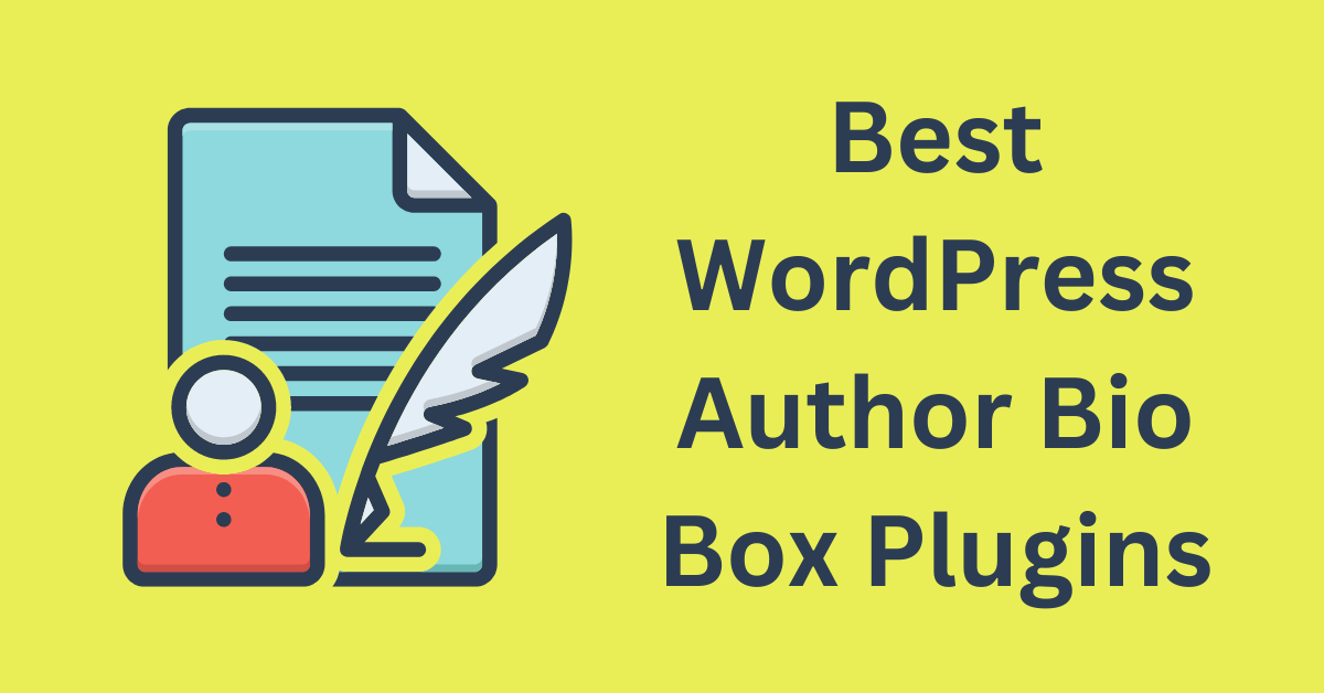 WordPress Author Bio Box Plugins