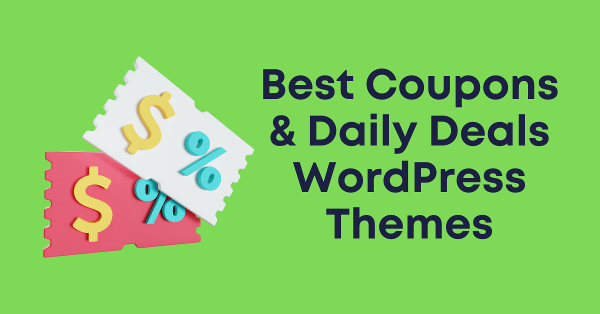 Coupons & Daily Deals WordPress Themes