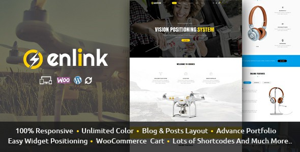 Enlink Single Product WooCommerce Theme