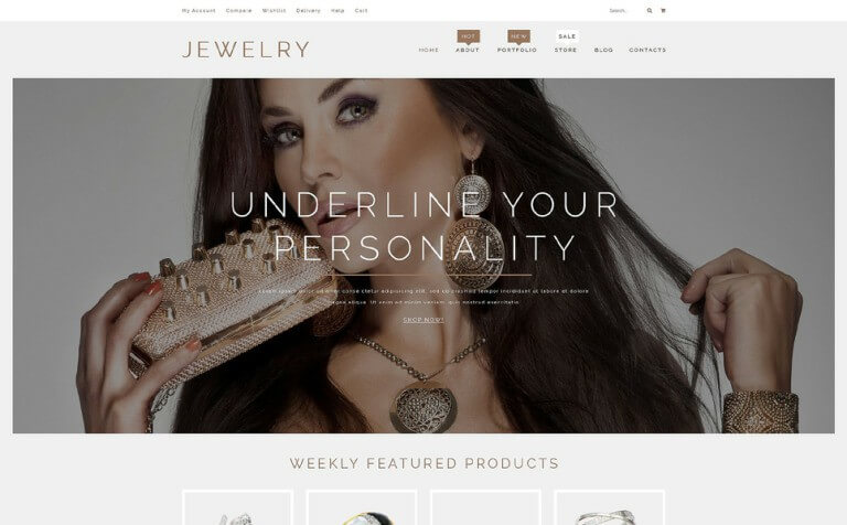 Jewelry Responsive WooCommerce Theme