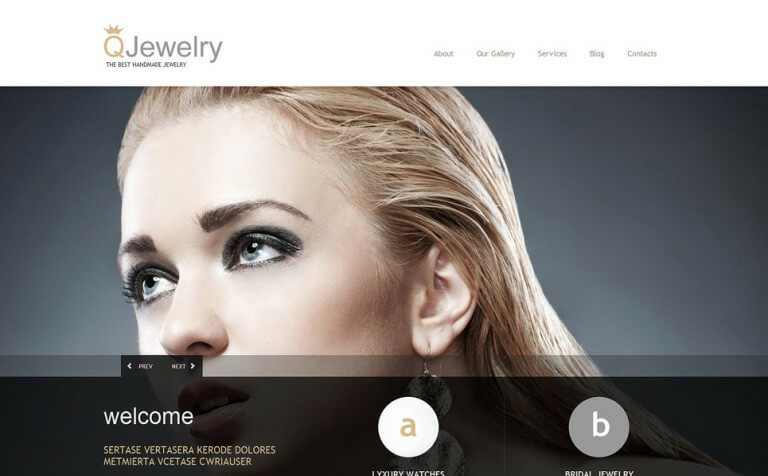 Jewelry Responsive WordPress Theme
