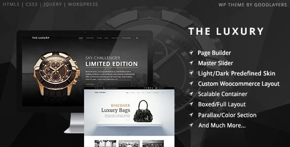 The Luxury Responsive WordPress Theme