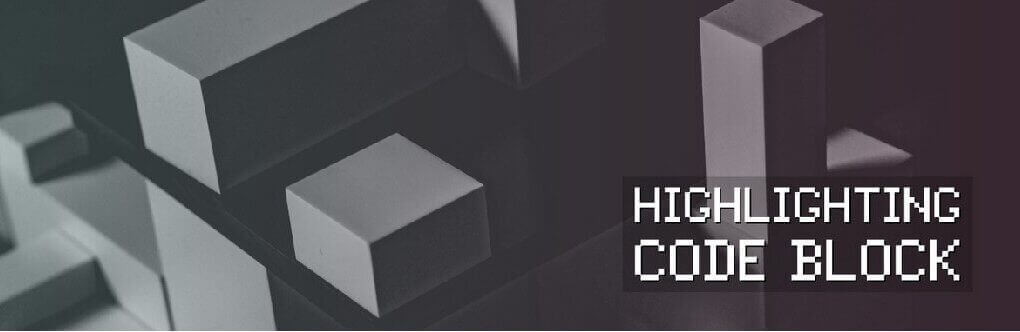 Highlighting Code Block
