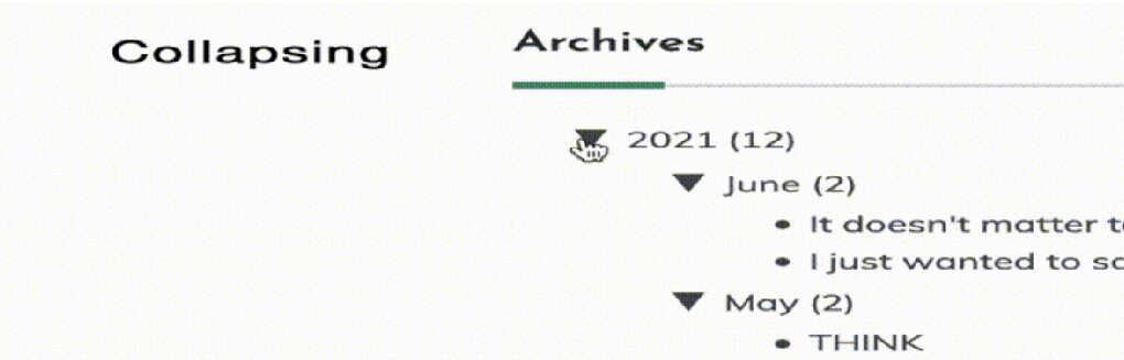 Collapsing Archives