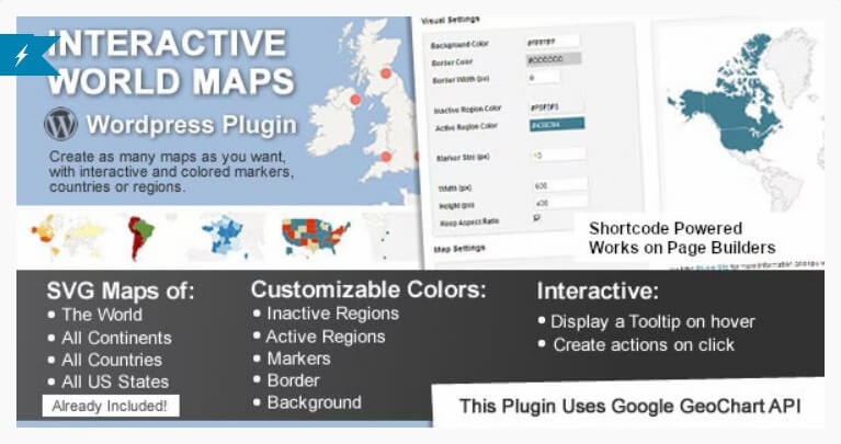 Interactive World Maps