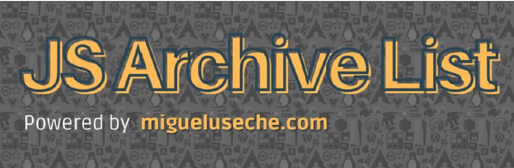 JS Archive List Widget