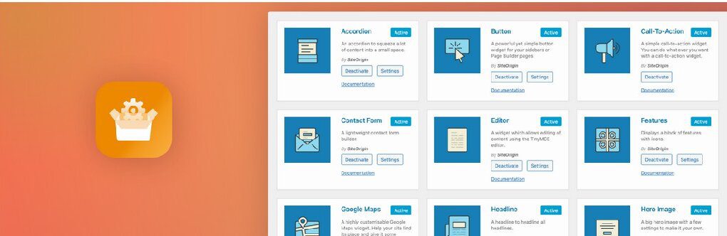 SiteOrigin Widgets Bundle