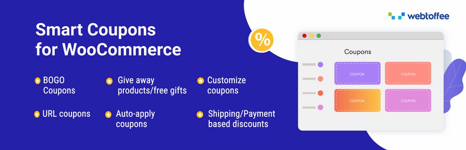 Smart Coupons For WooCommerce Coupons