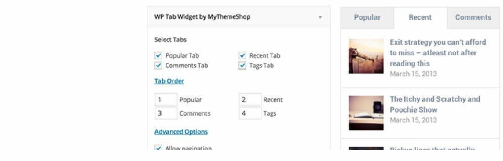 WP Tab Widget