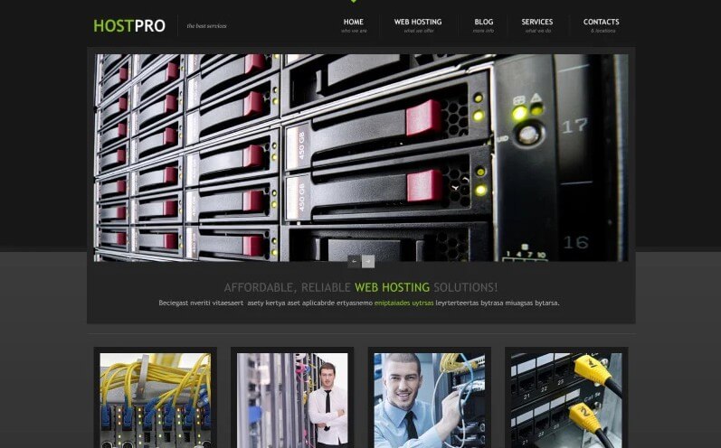 Free Hosting Responsive WordPress Theme